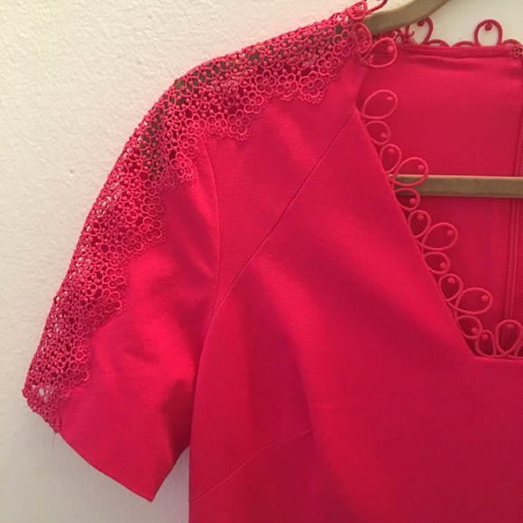 NWT Elie Tahari Ainsley classy dress embroidered - Picture 5 of 8